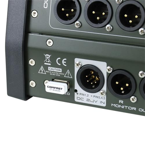 CONSOLA DIGITAL 16+4 CANALES MULTITRACK