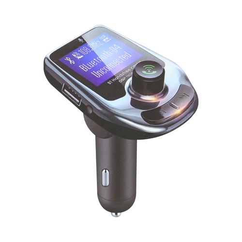TRANSMISOR FM PARA CARRO CON USB/SD/AUX/BT