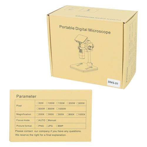 MICROSCOPIO DIGITAL PORTATIL CON PANTALLA