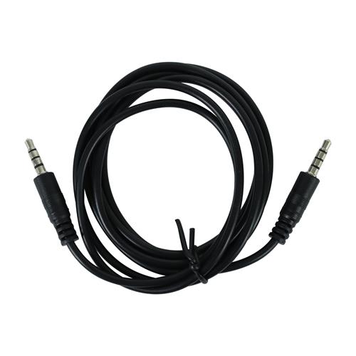 CABLE AUDIO 1 PLUG 3.5 X 1 PLUG 3.5 4 POLOS 1.5MT