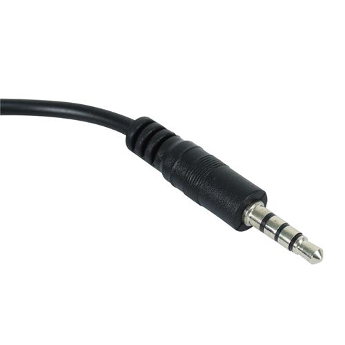 CABLE AUDIO 1 PLUG 3.5 X 1 PLUG 3.5 4 POLOS 1.5MT