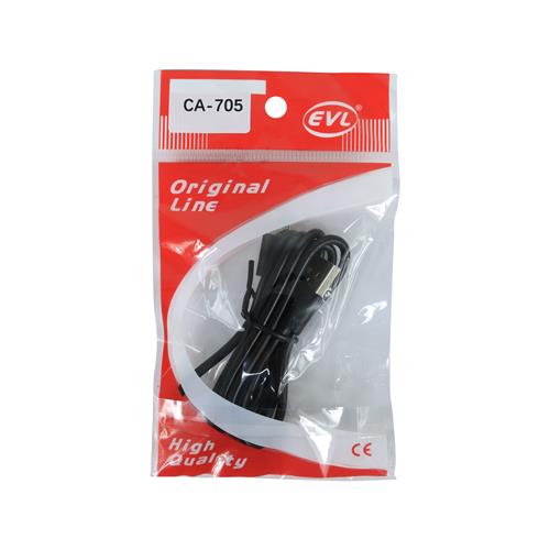 CABLE USB MACHO X TIPO C NEGRO 1 MT
