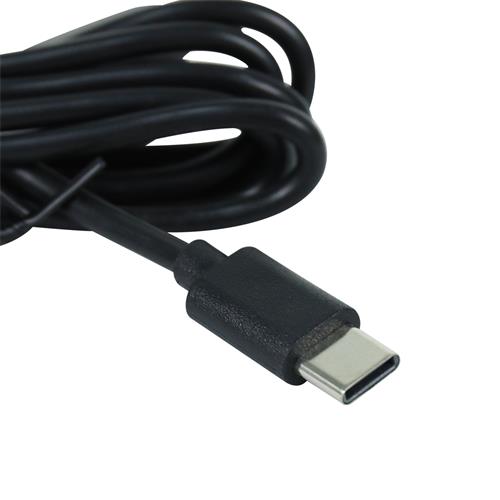 CABLE USB MACHO X TIPO C NEGRO 1 MT