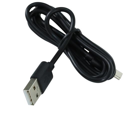 CABLE USB MACHO X TIPO C NEGRO 1 MT