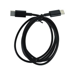 CABLE TIPO C X TIPO C NEGRO 1MT