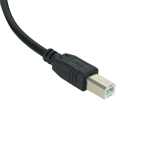 CABLE USB PARA IMPRESORA NEGRO