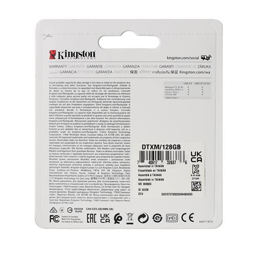 PEN DRIVE 128GB FLASH USB 3.2 - CLA