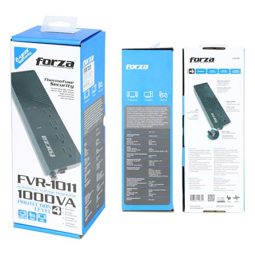 REGULADOR DE VOLTAJE 1000VA/500W - CLA