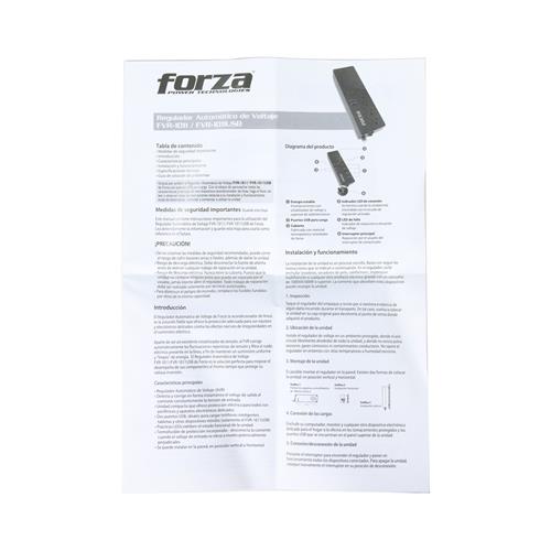 REGULADOR DE VOLTAJE 1000VA/500W - CLA