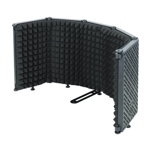 PANTALLA ACUSTICA PORTATIL PARA MICROFONO 5 PANELES