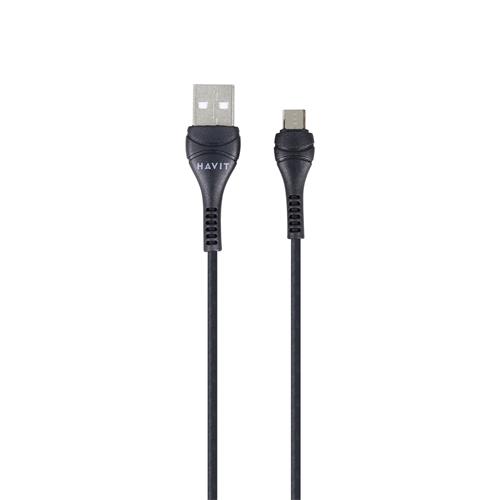 CABLE USB MACHO X MICRO USB NEGRO 1MT