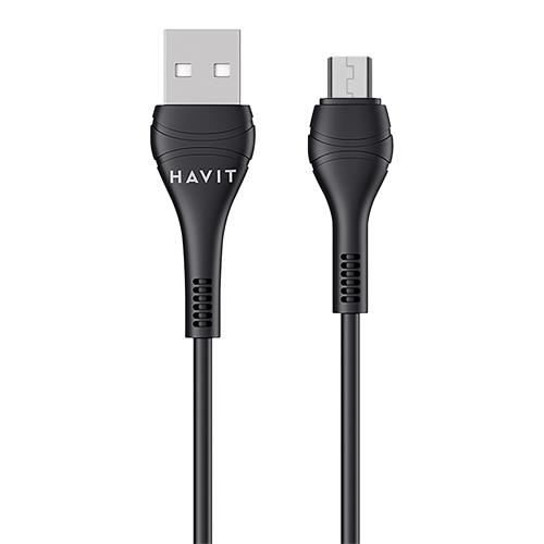 CABLE USB MACHO X MICRO USB NEGRO 1MT