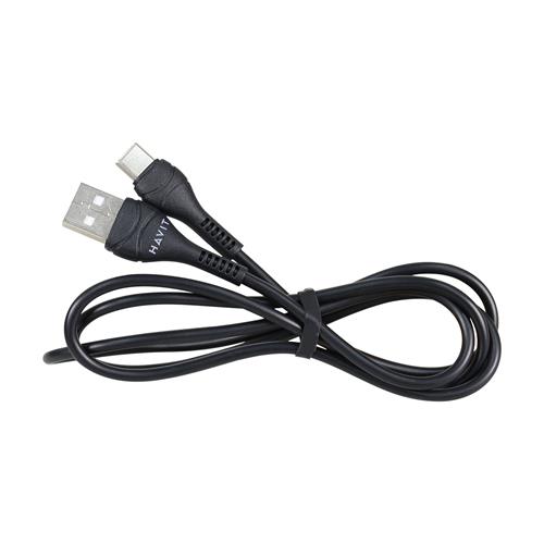CABLE USB MACHO X TIPO C NEGRO 1MT