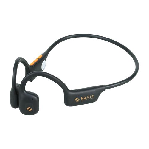 AUDIFONO CONDUCCION DE AIRE BLUETOOTH NEGRO