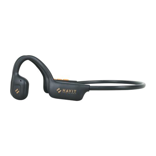 AUDIFONO CONDUCCION DE AIRE BLUETOOTH NEGRO