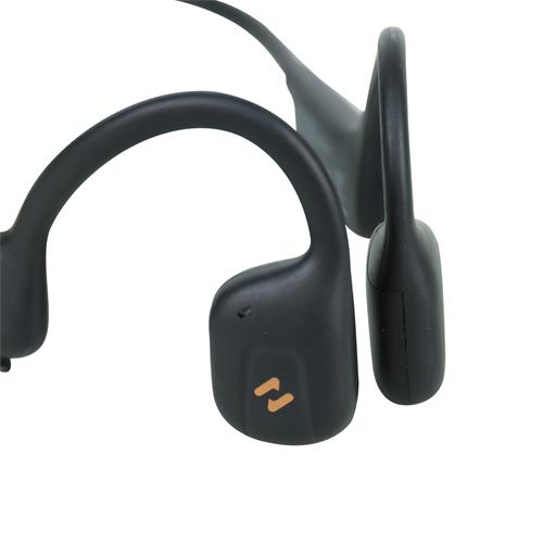 AUDIFONO CONDUCCION DE AIRE BLUETOOTH NEGRO