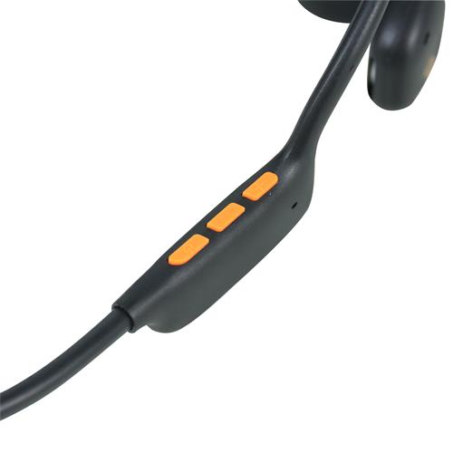 AUDIFONO CONDUCCION DE AIRE BLUETOOTH NEGRO