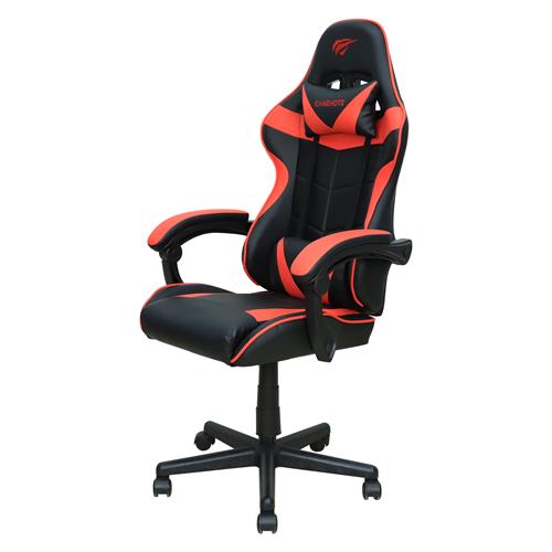 SILLA GAMER NEGRO CON ROJO