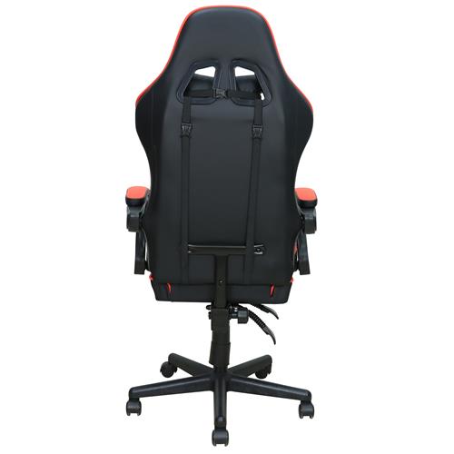 SILLA ERGONOMICA GAMER NEGRO-ROJO