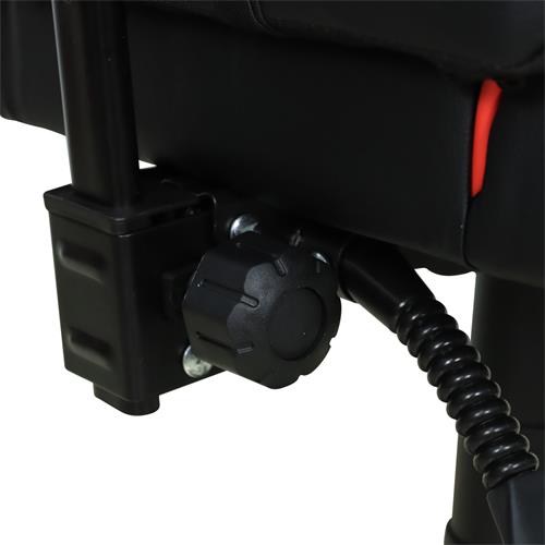 SILLA ERGONOMICA GAMER NEGRO-ROJO
