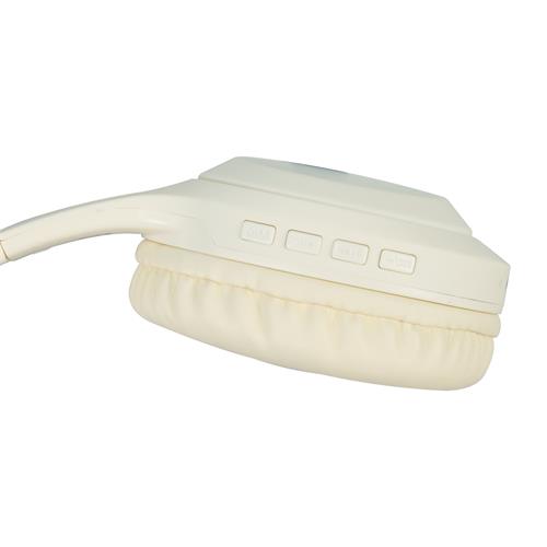 AUDIFONO MP3 BLUETOOTH/AUX BEIGE