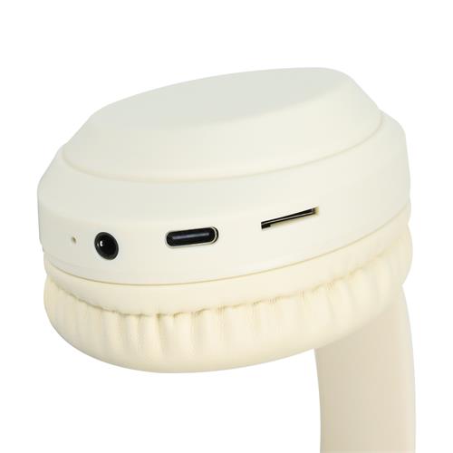 AUDIFONO MP3 BLUETOOTH/AUX BEIGE