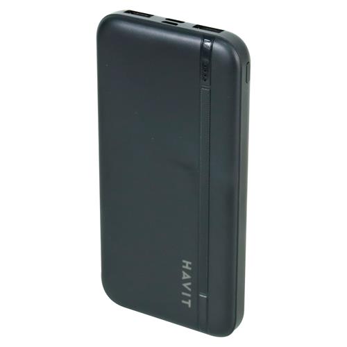 CARGADOR PORTATIL USB 10000MA NEGRO