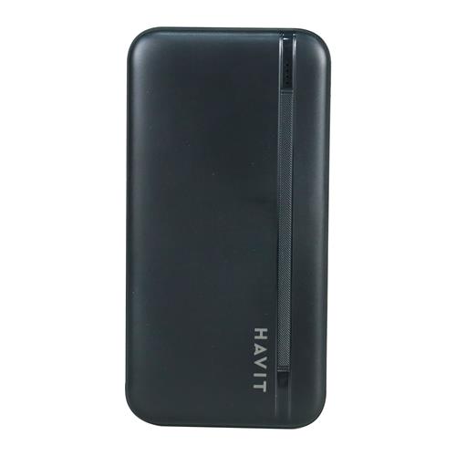 CARGADOR PORTATIL USB 10000MA NEGRO