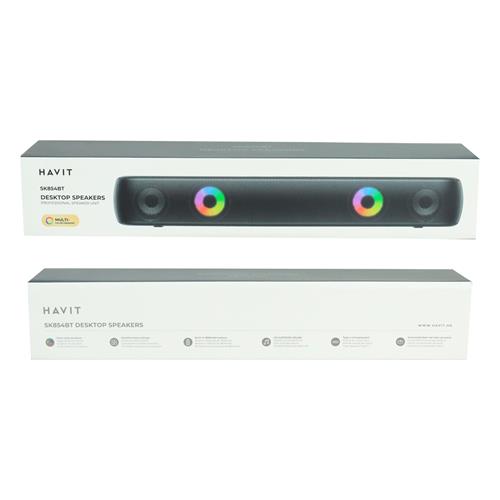 PARLANTE MULTIMEDIA MINI BARRA SONIDO CON LED/USB/TF/AUX/BLT