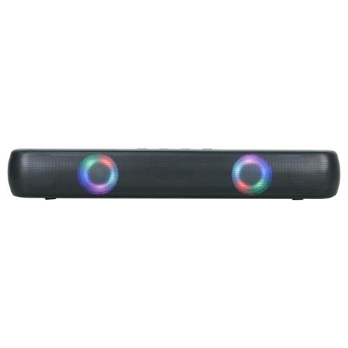 PARLANTE MULTIMEDIA MINI BARRA SONIDO CON LED/USB/TF/AUX/BLT