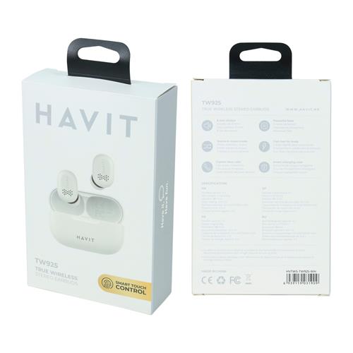 AUDIFONOS INALAMBRICOS TWS EARBUDS BLANCO