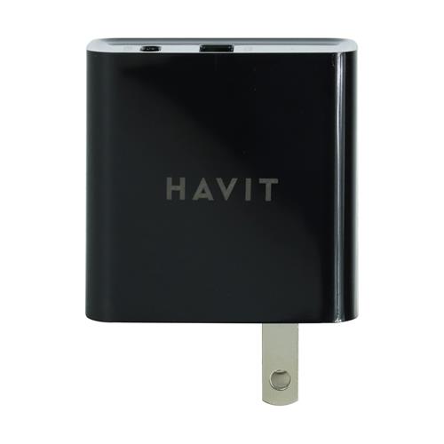 ADAPTADOR AC/DC INTELIGENTE PD20W+QC3.0 USB CARGA RAPIDA NEGRO