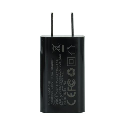 ADAPTADOR AC/DC INTELIGENTE PD20W+QC3.0 USB CARGA RAPIDA NEGRO