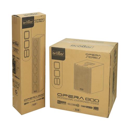 SISTEMA ACTIVO VERTICAL OPERA-SERIE CON DSP/BLT 1600W - DESC