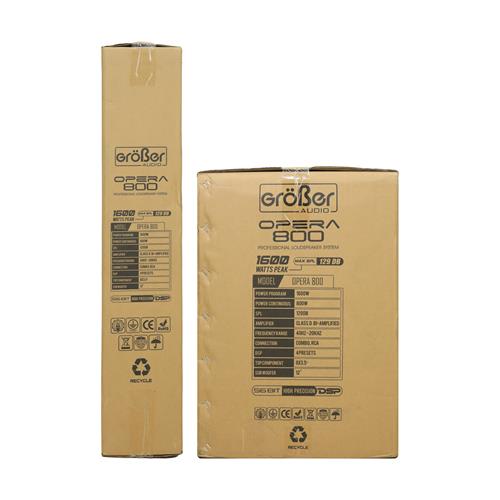 SISTEMA ACTIVO VERTICAL OPERA-SERIE CON DSP/BLT 1600W - DESC