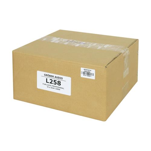 PARLANTE PROFESIONAL 10 8 OHM-400W - DESC