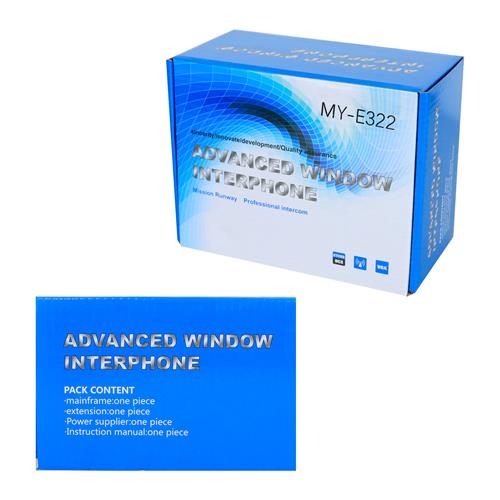 SISTEMA INTERCOMUNICADOR CON MICROFONO PARA VENTANILLA