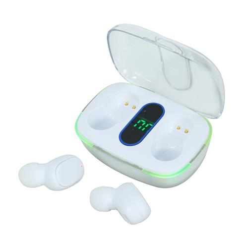 AUDIFONOS INALAMBRICO TWS EARBUDS BLANCO