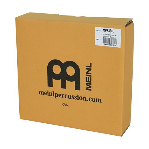 BLOCK DE PERCUSION TONO MEDIO NEGRO