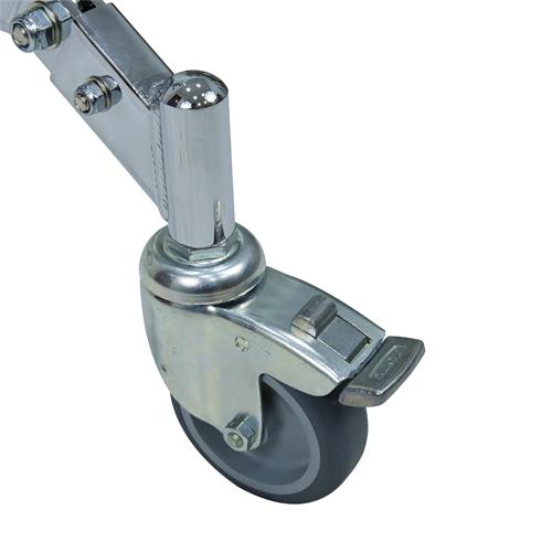 SOPORTE DOBLE PARA CONGA CON RUEDAS