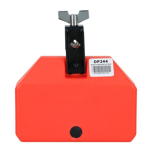 BLOCK DE PERCUSION 6.5" ROJO