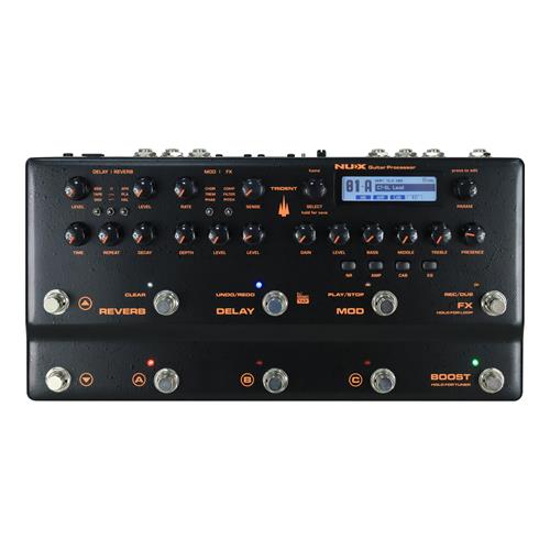 PEDAL MULTIEFECTO PROCESADOR PARA GUITARRA TRIDENT