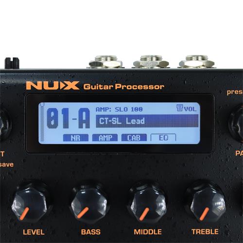 PEDAL MULTIEFECTO PROCESADOR PARA GUITARRA TRIDENT