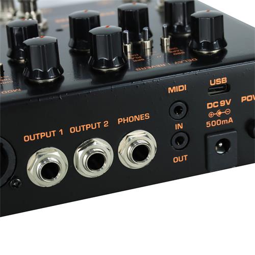 PEDAL MULTIEFECTO PROCESADOR PARA GUITARRA TRIDENT