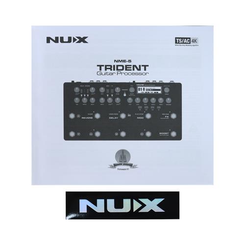 PEDAL MULTIEFECTO PROCESADOR PARA GUITARRA TRIDENT