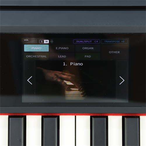 PIANO DIGITAL PORTATIL 88 TECLAS HAMMER CON PANTALLA/BLUETOOTH