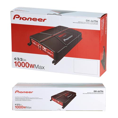 AMPLIFICADOR P/CARRO 1000W 4CH - DESC