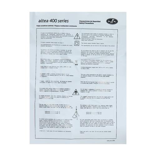 CAJA ACTIVA ALTEA-SERIE 8 PULGADAS 800W - DESC