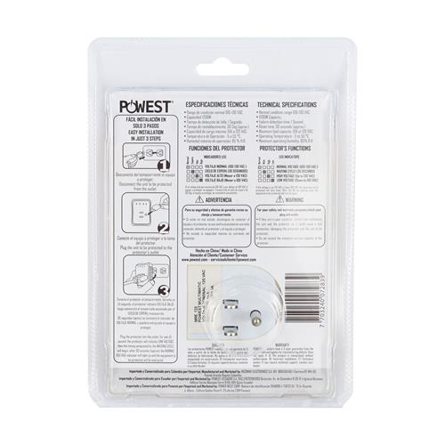 PROTECTOR DE VOLTAJE 1200W-120V - CLA