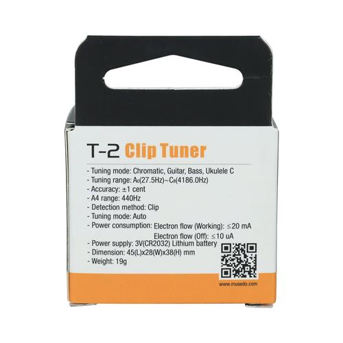 AFINADOR T-CLIP MULTI INSTRUMENTOS AUTO OFF